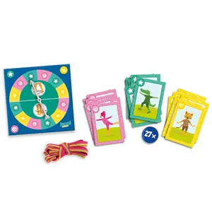 Outdoor games jump animals - bungee jumping: card challenges SES Creative image-1