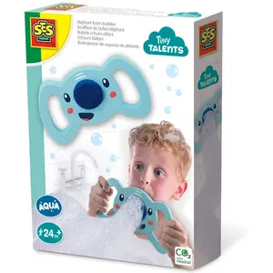 Elephant bubble-blowing bath toy SES Creative Tiny Talents image-0