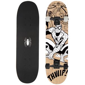 59192-skate-seven-spiderman-preto-castanho-31-x8-70x20cm