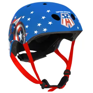 Kinderfahrradhelm Seven Captain America image-0