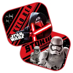 Set of 2 sunshades for children Seven Star Wars First Order image-0