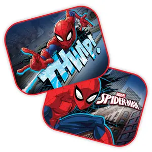 Set of 2 sunshades for children Seven Spider Man image-0