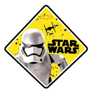 Children's stickers Seven Baby On Board Star Wars - Stormtrooper image-0
