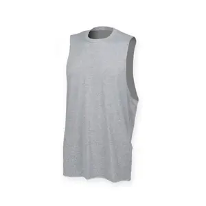 Sleeveless top with cut-out armholes SF Clothing
