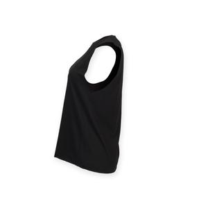 Koszulka bez rękawów z wyciętymi ramionami dla kobiet SF Clothing image-2