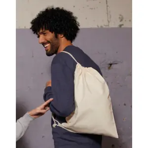 Cotton drawstring backpack SG Accessories Bags image-3