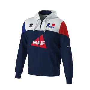 Team de France hooded tracksuit jacket France Ben image-3