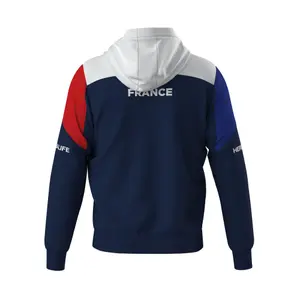 Team de France hooded tracksuit jacket France Ben image-4