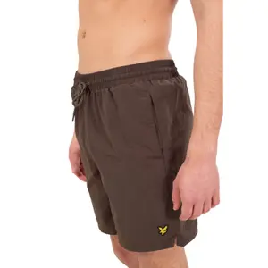 Spodenki kąpielowe Lyle & Scott Plain image-3