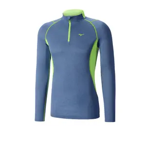 Trikot mit 1/2 Reißverschluss und Kompression Mizuno Wool image-0