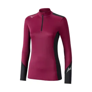 Damen Sweatshirt mit 1/4 Reißverschluss Mizuno Virtual Body G2 image-0