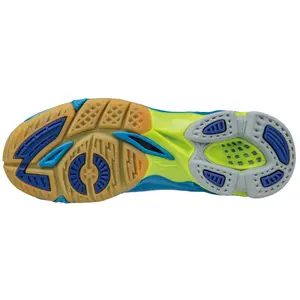 Chaussures Mizuno Wave Lightning Z2 bleu/jaune/bleu clair image-2