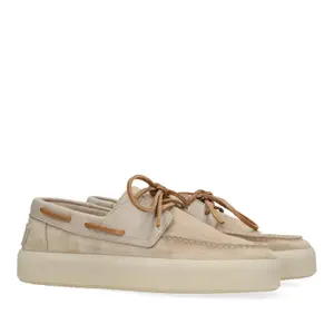 Scarpe da barca in suede donna Shabbies Amsterdam Zenne Mocca image-2