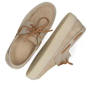 Scarpe da barca in suede donna Shabbies Amsterdam Zenne Mocca image-5