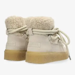 Bottines en suède et fourrure de laine femme Shabbies Amsterdam Senna Lana image-2