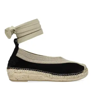 Espadrilhas de camurça mulher Shabbies Amsterdam Palma Kimono image-0