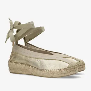 Espadrilles metálicas mujer Shabbies Amsterdam Palma Kimono image-1
