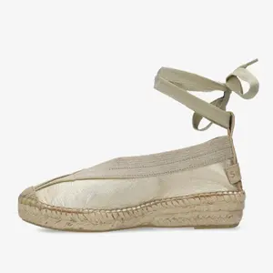 Espadrilles metálicas mujer Shabbies Amsterdam Palma Kimono image-3