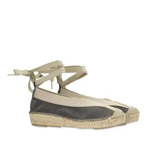Espadrilles de ante mujer Shabbies Amsterdam Palma Kimono image-1