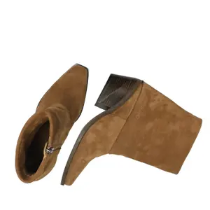 Women's suede boots Shabbies Amsterdam Jaira Double image-4