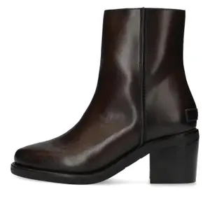 Botines de cuero midi mujer Shabbies Amsterdam Parker Nala image-6