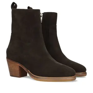 Botines de ante para mujer Shabbies Amsterdam Joan Ankie image-1