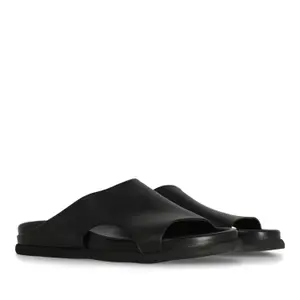 Ciabatte in pelle da donna Shabbies Amsterdam Inga Close image-2