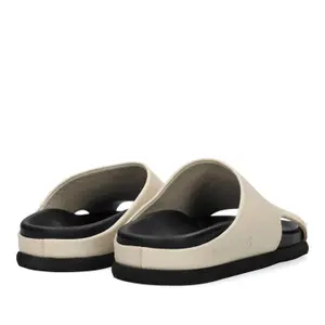 Ciabatte in pelle da donna Shabbies Amsterdam Inga Close image-3