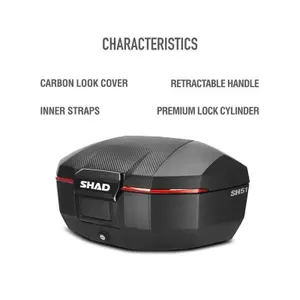 Top Case Motorrad Carbon Shad SH51 image-4