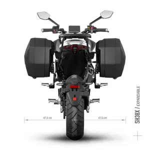 Boczny uchwyt na torbę motocyklową Shad 3P System Cf Moto 800 Nk image-1