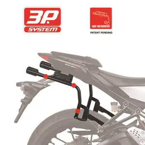 Sidofall på motorcykel Shad SH35 Aluminium image-5