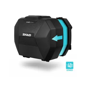 Carbon motorcykeltasker Shad SH38X image-1