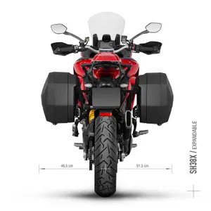 Støtte til sidekabinet på motorcykel Shad 3P System Ducati Multistrada 1200 S Et Enduro (16 À 21) image-1