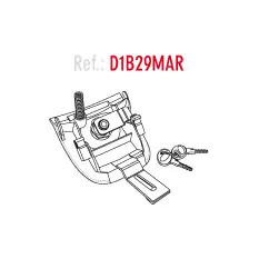 Öffnungsset für Motorrad-Topcase Shad Sh 29