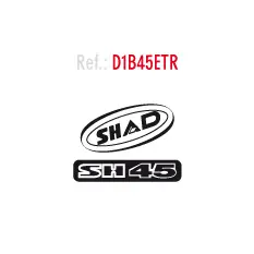 Motorcycle stickers Shad SH 45 image-0