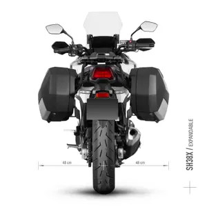 Side case support Shad 3P System Honda Nc750x image-1