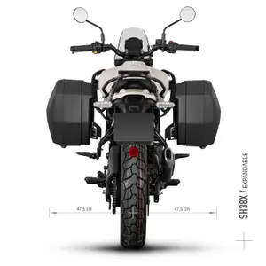 Soporte para maletas laterales de moto sistema 3P Shad Royal Enfield Himalayan 450 '24 image-1