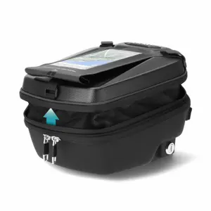 Udvidelig tanktaske til motorcykel Shad Click System image-1