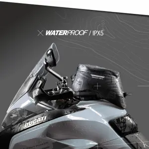 Bolsa sobredepósito moto Shad Tank Click System image-1