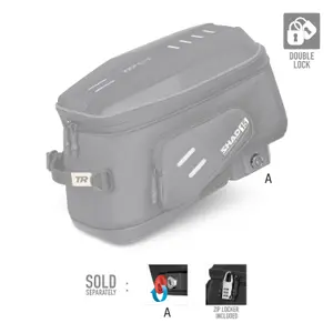 Bolsa sobredepósito moto Shad Click System Terra TR15C image-1