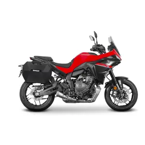 Sistema de fijación de maleta lateral para moto Shad Yamaha Tracer 7