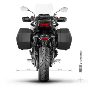 Sistema de fixação de mala lateral de moto Shad 3P Yamaha Tracer 9 image-1