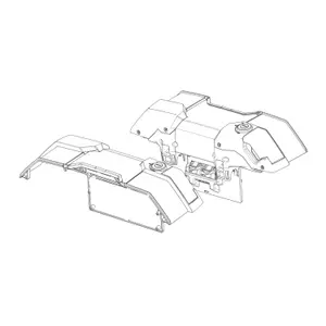 Sidetask til motorcykelkufferter Shad SH38X image-0