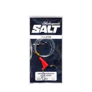 1550464-montaje-de-surfcasting-marino-con-anzuelo-shakespeare-smoothound-rig-4-0-rojo-tu