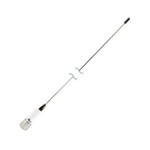 Antena chicote de aço inoxidável, virola cromada Shakespeare Quick Connect 3dB - 0,9m image-0