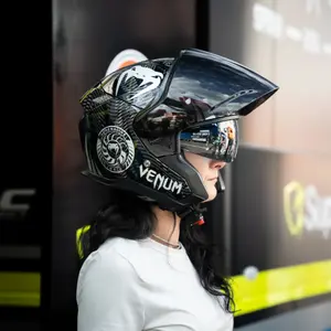 Jet-Motorradhelm Shark Skwal Venum image-5