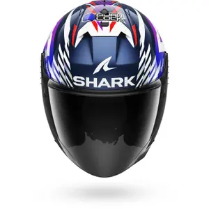 Helhjälm för motorcykel Shark Skwal Jet Cup Replica Zarco Signature 2026 image-1