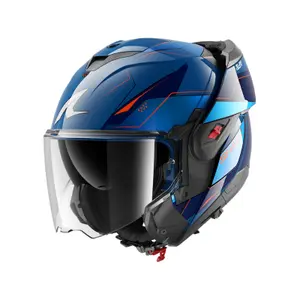 Capacete de motocicleta modular Shark OXO Mekarium image-0