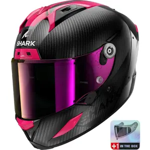 Helhjälm för motorcykel Shark Aeron Carbon Skin image-0