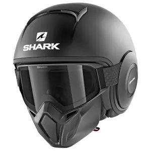 Jet-Motorradhelm Shark street drak blank